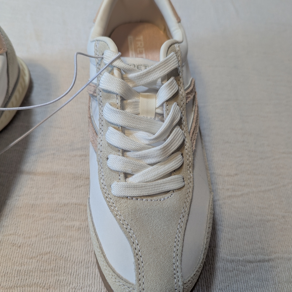 Tretorn White and Tan Athletic Shoes - Picture 3 of 7